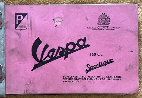 Original vespa douglas piaggio - vespa,