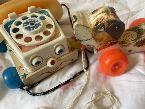 Fisher price vintage toys - vintage,