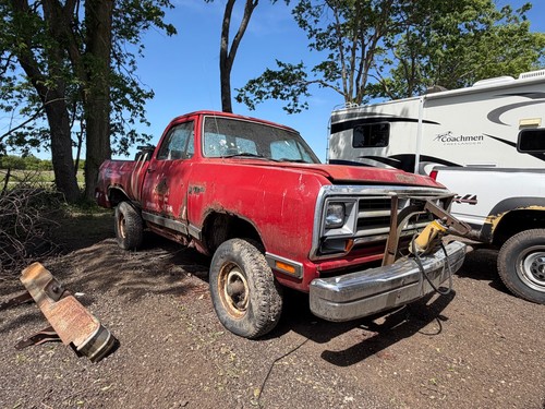 1987 dodge w100 100 custom - w100,