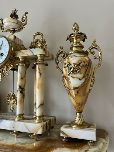 Antique french clock - french,