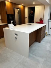 Galicia Antique (off white matt)  -Top Quality Quartz Worktops -  Supply and Fit