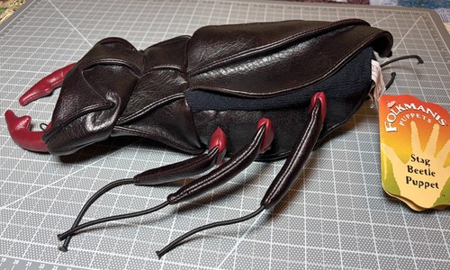 Folkmanis stag beetle - folkmanis,