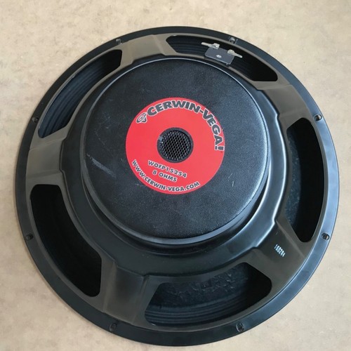 Blown cerwin vega speaker - cerwin,