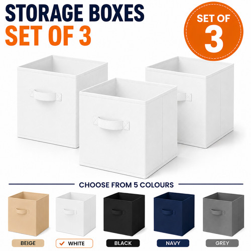 Foldable storage cube - x,