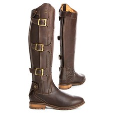 Tredstep Ireland Parkland II Side Buckle Leather Horse Riding Country Boots UK 7