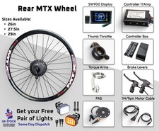 36/48V 250W Ebike Hub Geared