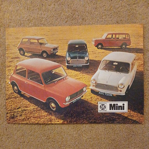 Mini car range sales brochure - mini,
