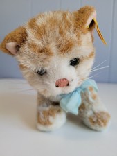 Vtg Steiff “Kitty” Orange