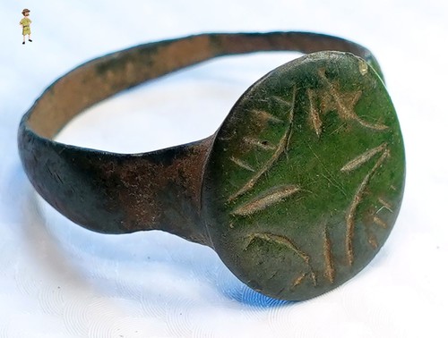 Knights templar bronze ring - knights,
