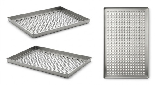 Autoclave sterilisation tray-
