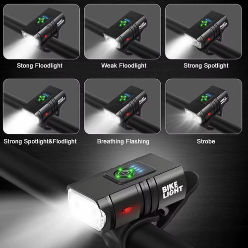 Led mountain bike light usb - light,
