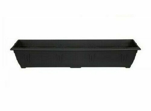 Plastic window plant planter - window,