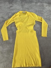 Zara Yellow Long Sleeve Dress