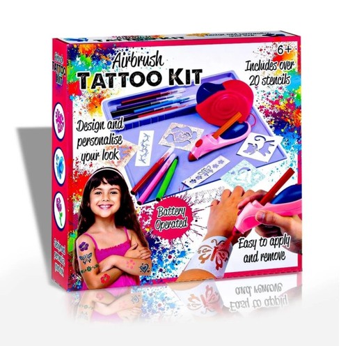 Airbrush tattoo kit battery - tattoo,