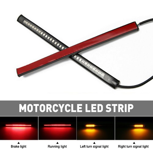 Motorcycle strip stop - stop, running