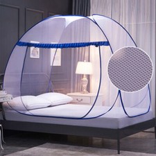 Simple Yurt Mosquito Net Portable Camping Tent Single Double Bed For Adult
