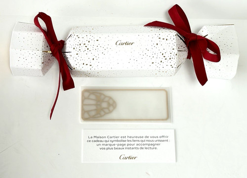 Cartier gold bookmark panther - gold,