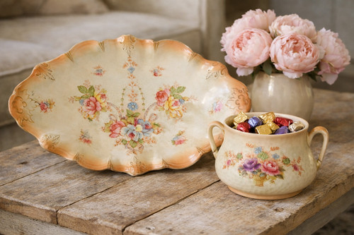 Set vintage crown - set, devon