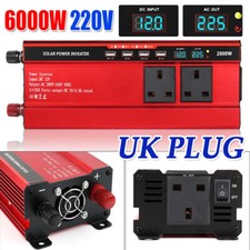 DC 12V to AC 220V 240V 6000W