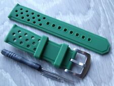 TAG Heuer Compatible Formula 1 Rubber Strap 22mm Green