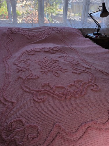 Vintage candlewick bedspread - vintage,