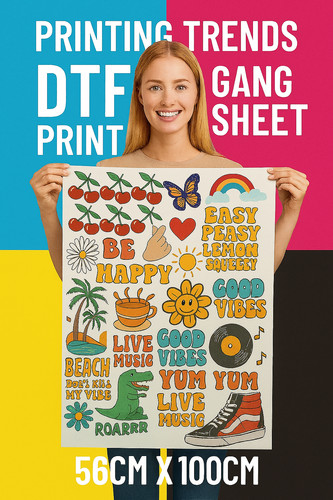 Dtf transfer prints - transfer, high