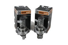 Halogen Bulb 2 Pieces For Headlight H4 12V 60/55W Omnicraft 2330608