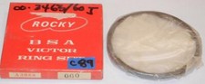 1966-on BSA B44 441cc PISTON ring SET by Rocky Cycle 3750 060" bore size C89%