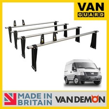 Ford Transit Roof Rack for 2000-14 [Medium Roof] x4 Bars Van Guard