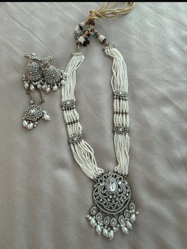 White mala - white,