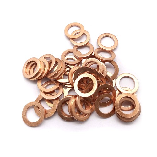 200pcs copper washer gasket - copper,