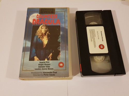 Countess dracula vhs video - countess,