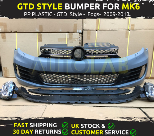 Golf gtd style bumper mk6 - style,