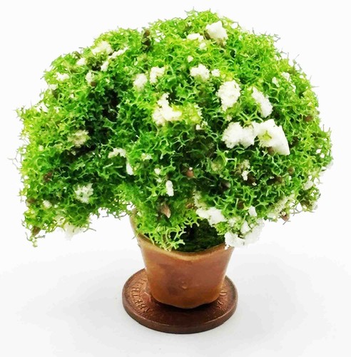 Dolls house potted bush - house,