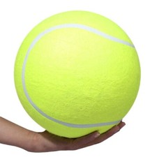 Outdoor Mega Giant Tennis Ball 24cm Big Beach Sports Inflatable Pet Play Toy