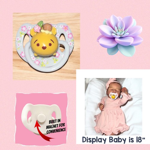 Magnetic pacifier for reborn - magnetic,
