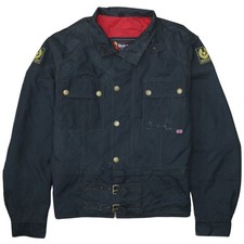 Belstaff Men’s Black Wax