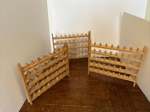 Wooden thimble display stand - display,