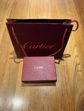 Cartier Red Burgundy Watch Box