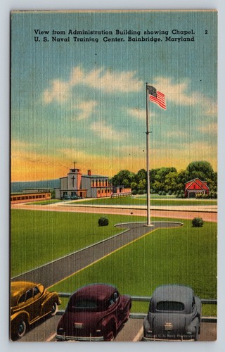 C1944 postcard bainbridge - postcard:,