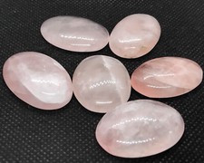 Large Rose Quartz Cabochons