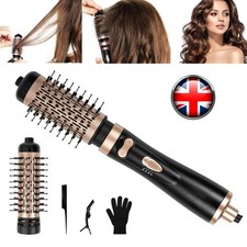 Hair Dryer Brush Auto-Rotating Hot Air Spin Curling Straightening Styling 3 In 1