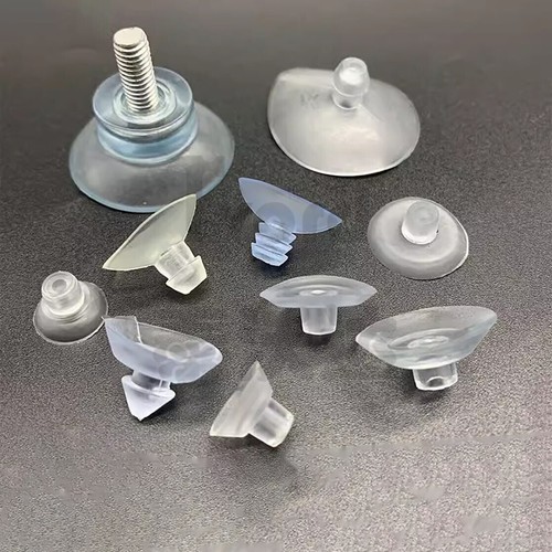 Suction cups clear rubber - cups,