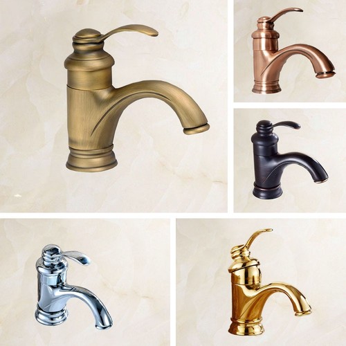 Brass bathroom basin - basin, faucet