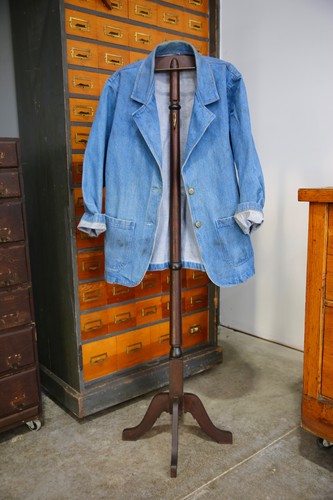 Vintage wood brass - vintage, valet