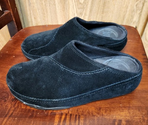 Fitflop shuv black suede - fitflop,