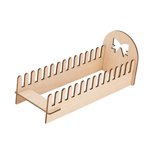 Wooden greeting card display - greeting,