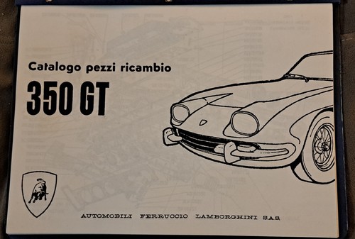 Lamborghini 350 catalogo - gt,