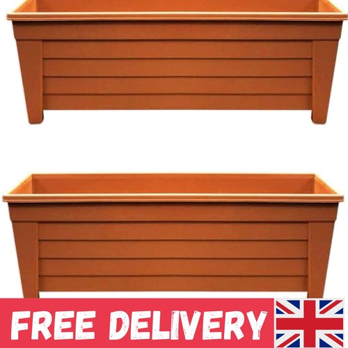 Garden plant pots 2 pack - pots,