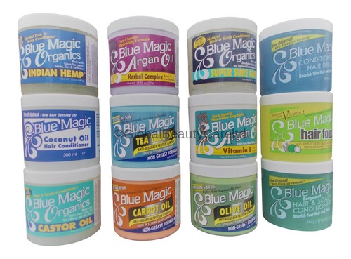 Blue magic hair - blue,